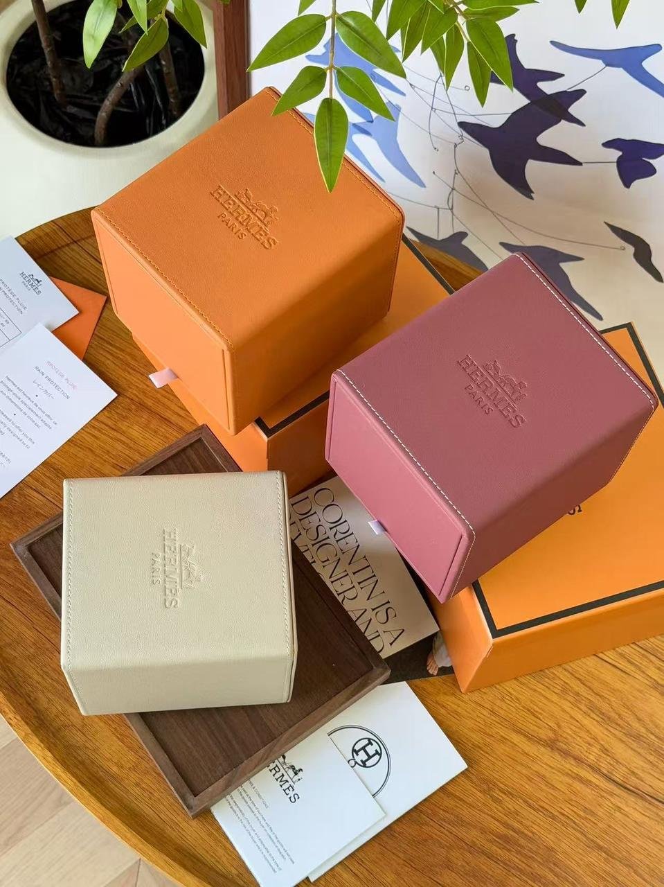 Hermes single Tissue Box - Image 4 of 6